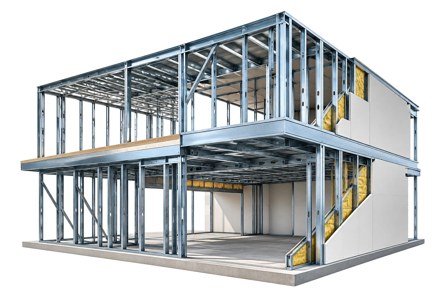 Why Commercial Projects Use Metal Framing
